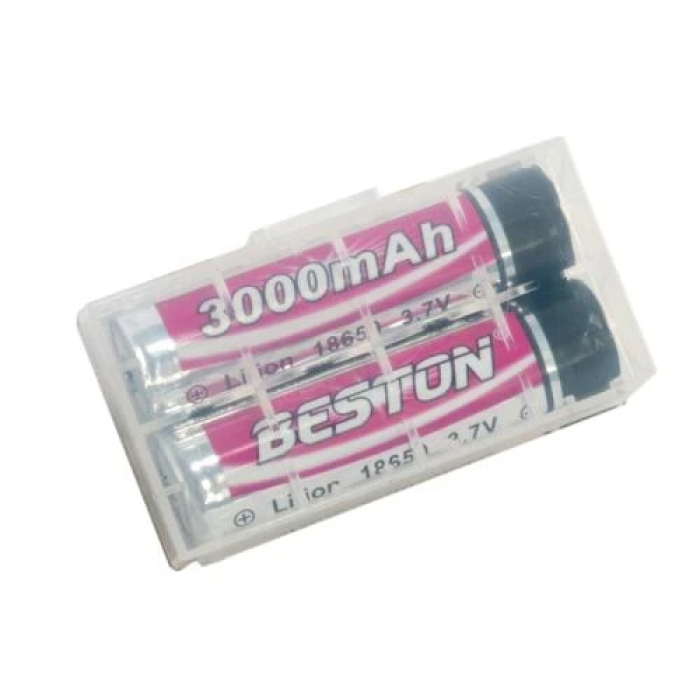Акумулятори Beston 18650 3000 мА·год, комплект із 2 шт
