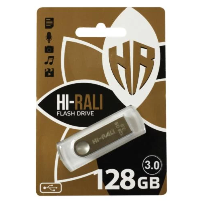 USB-флешка Hi-Rali Shuttle 128 ГБ із підтримкою USB 3.0