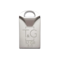 Флешка USB (USB-накопичувач) T&G TG106 32 ГБ, USB 3.0, срібляста