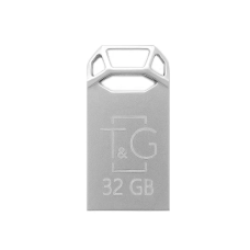 Флеш-накопичувач USB (USB-флешка) T&G Metal TG110 32 ГБ, сріблястий, USB 2.0