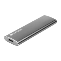 Зовнішній SSD (зовнішній накопичувач) Verbatim Vx500 240 ГБ сірий