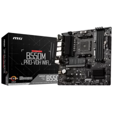 Материнська плата (системна плата) MSI B550M PRO-VDH WIFI MicroATX, 4 слоти DDR4