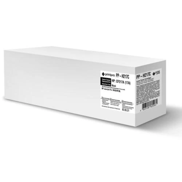 Чорний тонер-картридж PrintPro HP 17A на 1600 сторінок