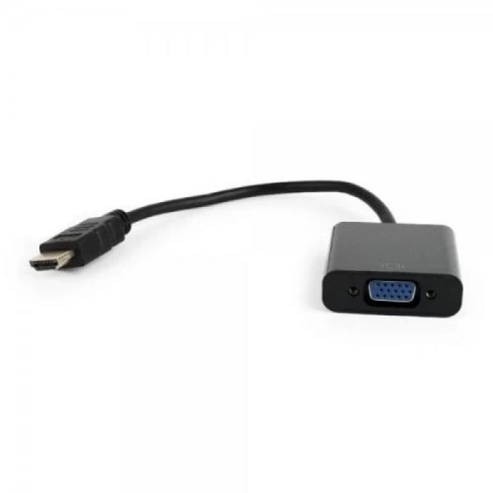 Перехідник Cablexpert HDMI–VGA для підключення монітора або проєктора