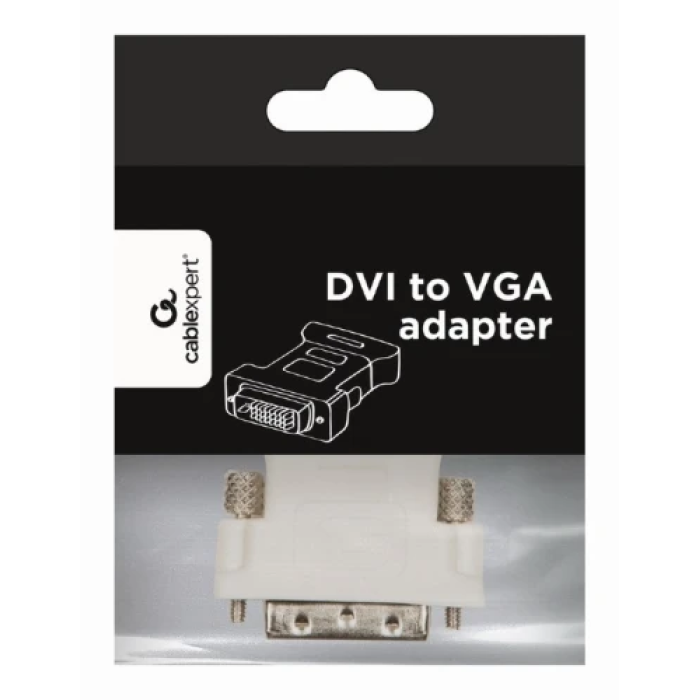 Білий перехідник Cablexpert DVI-I на VGA