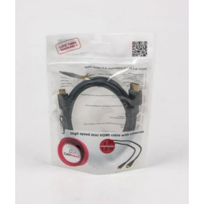 Кабель Cablexpert HDMI — mini HDMI 1,8 м для 4K