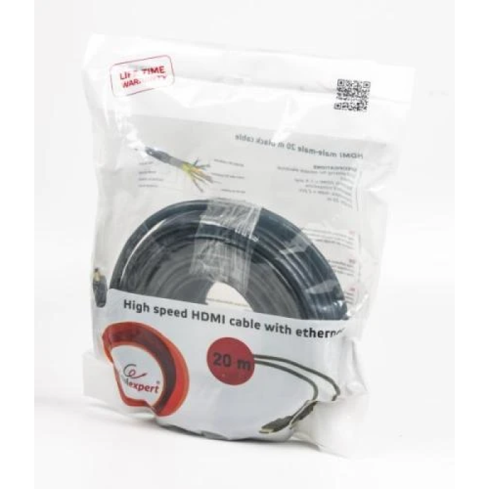 HDMI-кабель Cablexpert CC-HDMI4-20M, 20 м, чорний