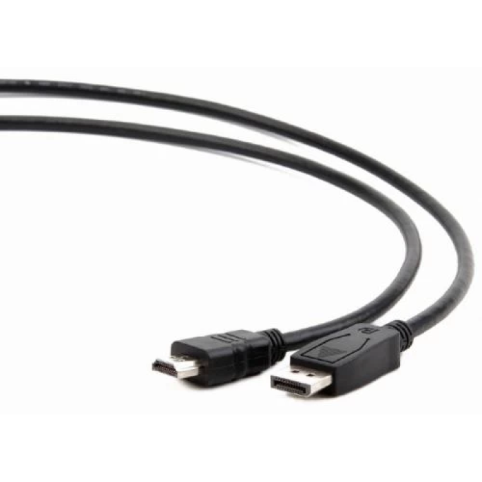 Кабель DisplayPort — HDMI Cablexpert, 3 м, чорний