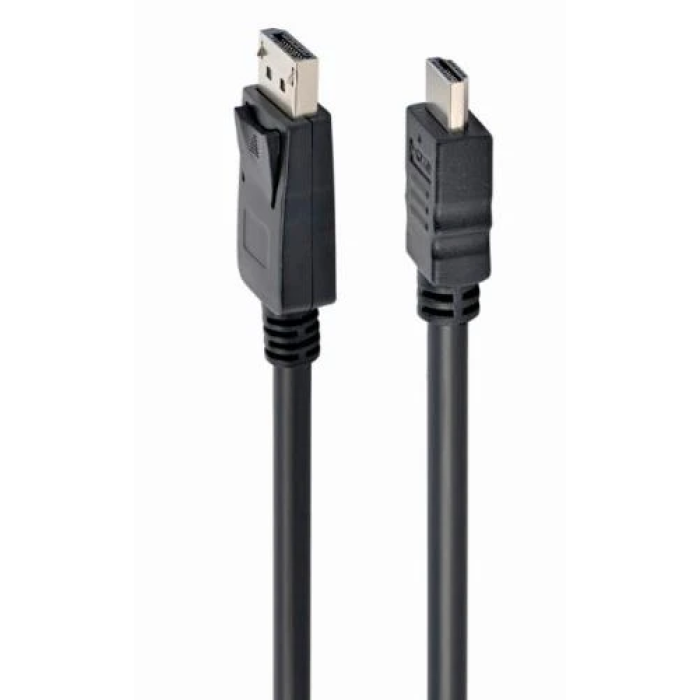 Кабель DisplayPort — HDMI Cablexpert, 3 м, чорний