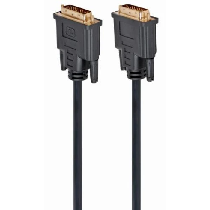 Кабель DVI-D Cablexpert на 3 м, чорний — CC-DVI2-BK-10