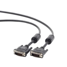 Кабель DVI-D (відеокабель) Cablexpert чорний, 4,5 м