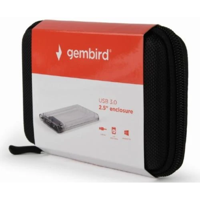 Зовнішня кишеня Gembird для 2,5-дюймових SATA HDD і SSD