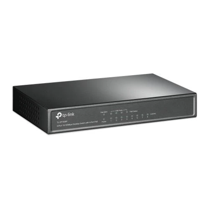 Мережевий комутатор TP-Link TL-SF1008P з 8 PoE-портами