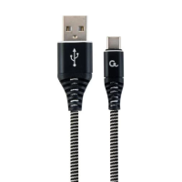 Кабель USB AM—Type-C (USB-C) Cablexpert 2 м, 2,1 А, чорний