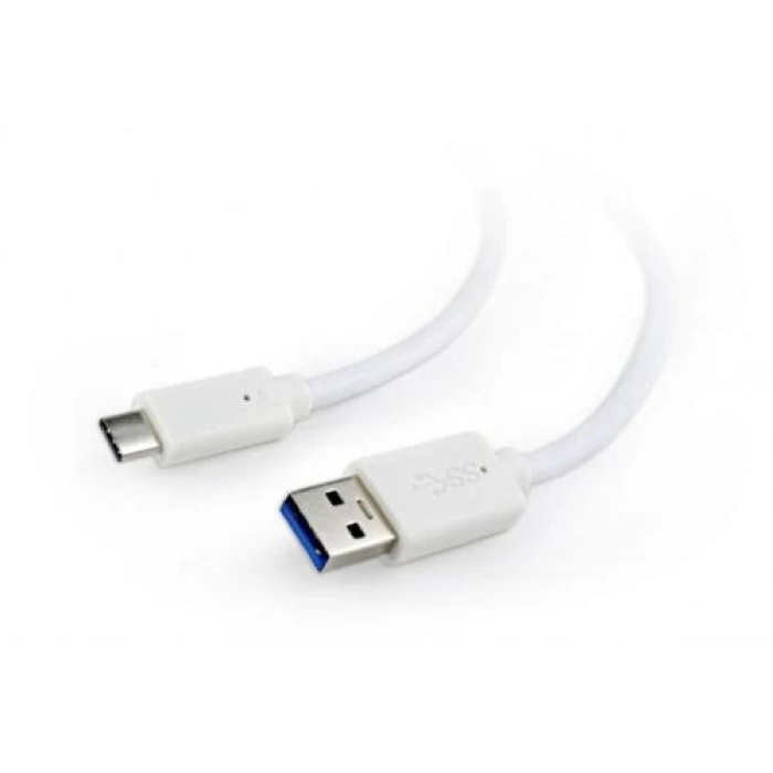 Кабель USB 3.0 A — Type-C Cablexpert, 1,8 м, білий