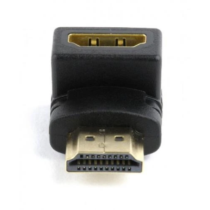 Кутовий HDMI-перехідник Cablexpert A-HDMI90-FML, чорний