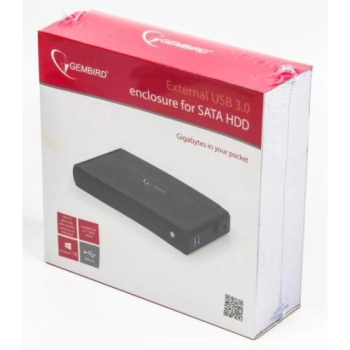 Зовнішній корпус Gembird для HDD 3.5″ з USB 3.0