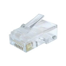 Конектор RJ45 (модульна вилка) Cablexpert LC-8P8C-001/50, 50 шт, позолочені контакти