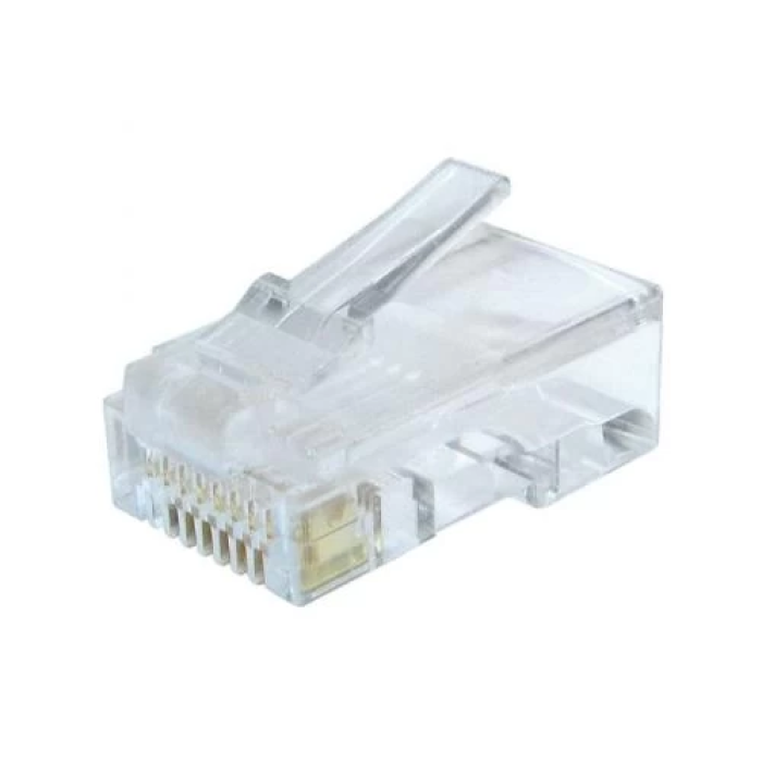 Конектор RJ45 Cablexpert LC-8P8C-001/50 — 50 шт. із позолоченими контактами