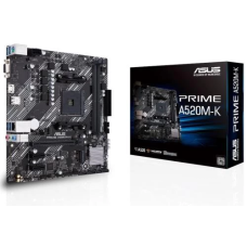 Материнська плата (системна плата) Asus PRIME A520M-K AM4 MicroATX, 2 слоти DDR4