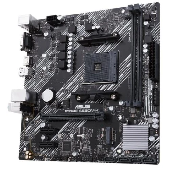 Материнська плата Asus PRIME A520M-K для компактної AM4-збірки