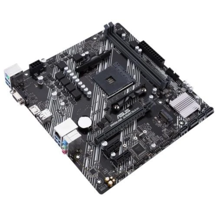 Материнська плата Asus PRIME A520M-K для компактної AM4-збірки