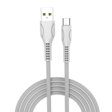 Кабель USB–microUSB (USB-кабель) ColorWay CW-CBUM028-WH 1 м, білий, 2.4 A