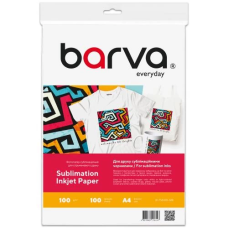 Сублімаційний фотопапір (папір для сублімації) Barva Everyday A4 100 г/м², 100 аркушів