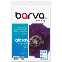 Фотопапір (папір для фото) Barva Everyday глянсовий A4 180 г/м², 20 аркушів
