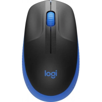 Бездротова миша (комп'ютерна миша) Logitech M190 Blue/Black, 1000 dpi