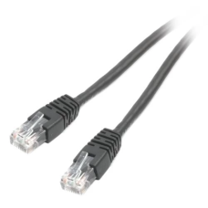 Патч-корд (мережевий кабель) Cablexpert PP6U-3M/BK 3 м, чорний