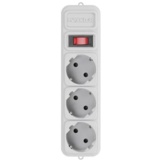 Мережевий фільтр (подовжувач) Maxxter SPM3-G-10G 3 м, 3 розетки