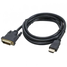 Кабель HDMI (M) - DVI-D (M, 24-pin), 1.8 м, Black, Patron (PN-DVI-HDMI-18)