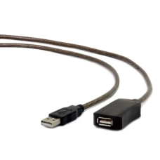 Подовжувач USB (USB-кабель) Cablexpert UAE-01-5M активний, 5 м, чорний