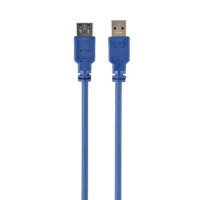 Кабель USB 3.0 (подовжувач USB) Cablexpert AM–AF 1,8 м синій