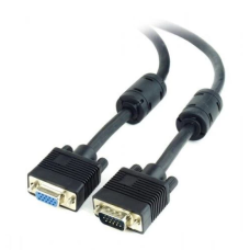 Кабель VGA (відеокабель) Cablexpert CC-PPVGAX-10-B 3 м, чорний
