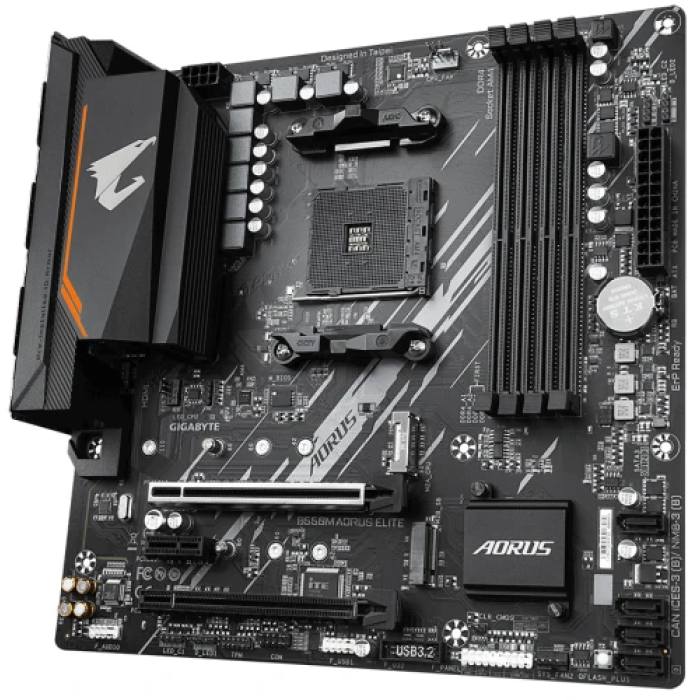 Gigabyte B550M AORUS ELITE — материнська плата MicroATX з 4 слотами DDR4