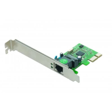 Мережева карта (мережевий адаптер) Gembird NIC-GX1 PCI-E x1, 10/100/1000 Мбіт/с
