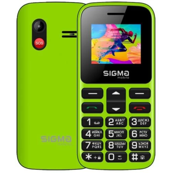 Кнопковий телефон Sigma mobile Comfort 50 HIT2020 із клавішею SOS
