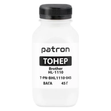 Тонер для принтера (тонер-картридж) Patron PN-BHL1110-045 для Brother, 45 г