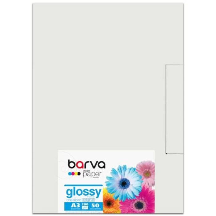 Глянсовий фотопапір Barva Original A3, 200 г/м², 50 аркушів