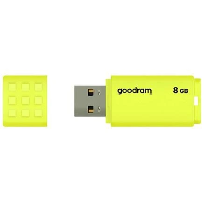 USB-флешка Goodram UME2 на 8 ГБ у жовтому корпусі