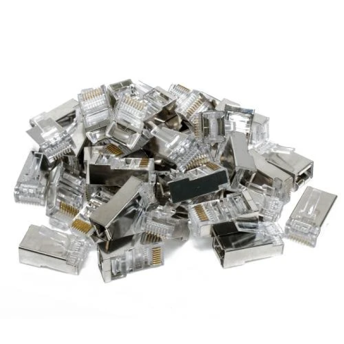 Конектори RJ45 Patron FTP Cat.5e, 40 шт