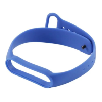 Ремінець для фітнес-браслета (ремінь) NoNaMe Xiaomi Mi Band 5/6/7 синій