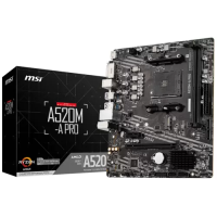 Материнська плата (системна плата) MSI A520M-A PRO AM4 MicroATX