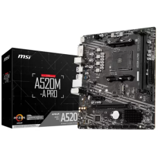 Материнська плата (системна плата) MSI A520M-A PRO AM4 MicroATX