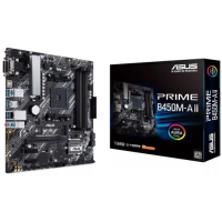 Материнська плата (плата для ПК) Asus PRIME B450M-A II B450, AM4, 4xDDR4, mATX