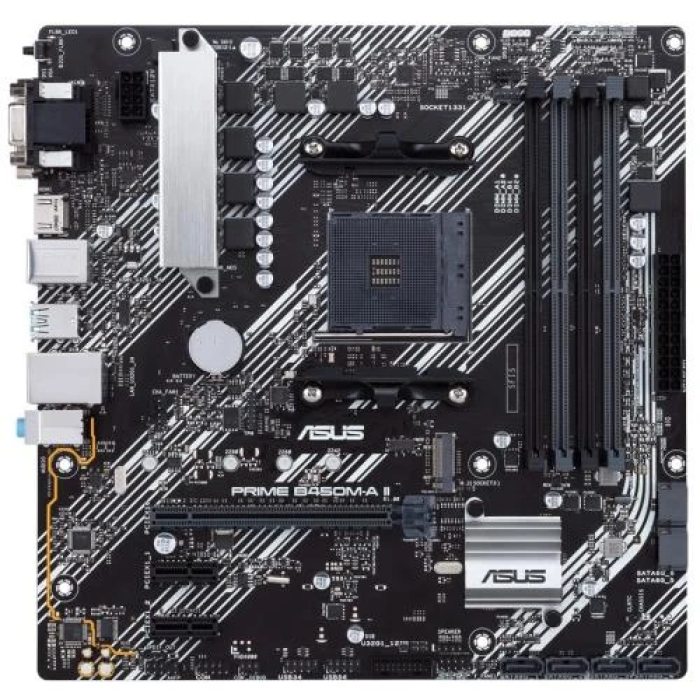 Материнська плата Asus PRIME B450M-A II для компактного ПК