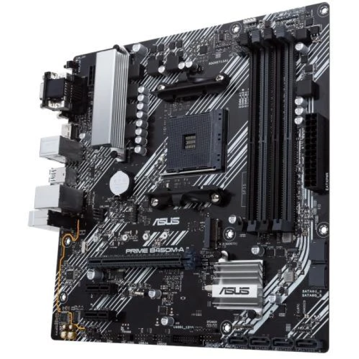 Материнська плата Asus PRIME B450M-A II для компактного ПК