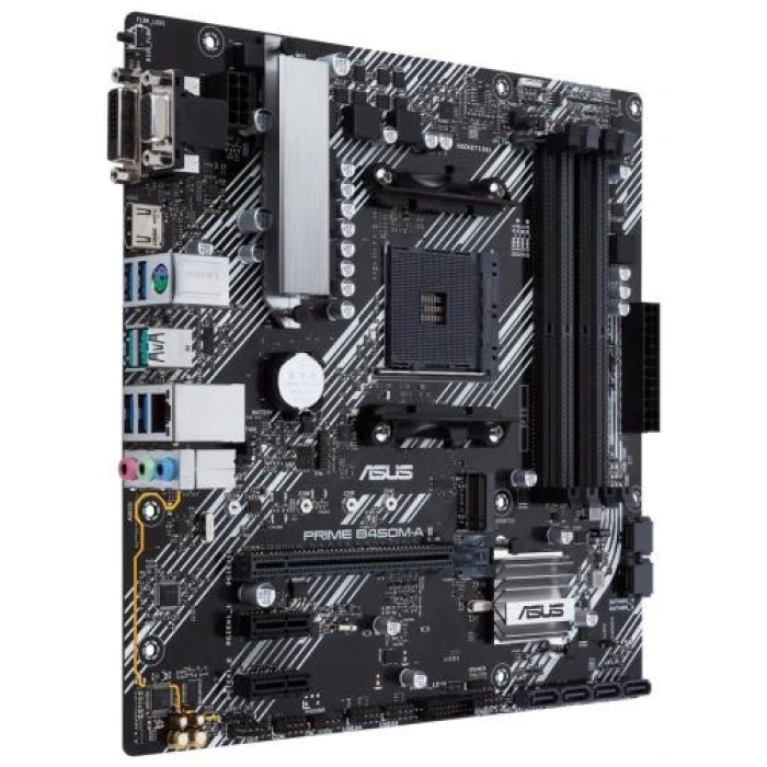 Материнська плата Asus PRIME B450M-A II для компактного ПК